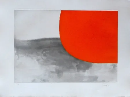 Gravura Borrell Palazón - Paisatge 2