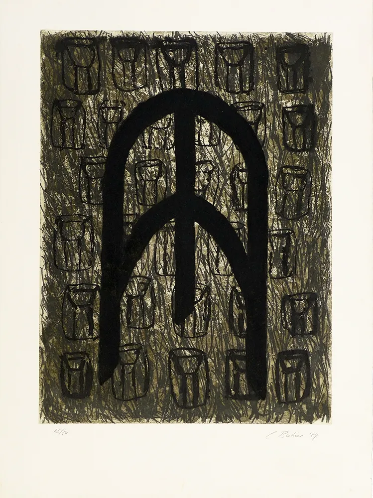 Gravura Boshier - Contained Though I. Formation