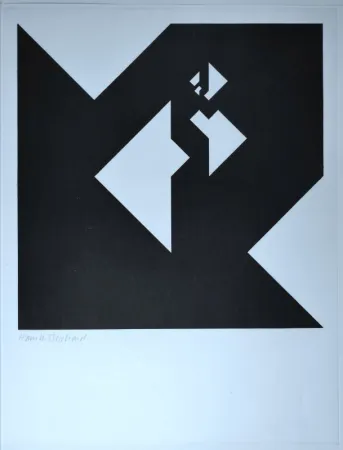 Xilogravura Bosshard - 1961 zwölf variationen über ein würfelthema - 1962 zwölf typografische konstellationen.