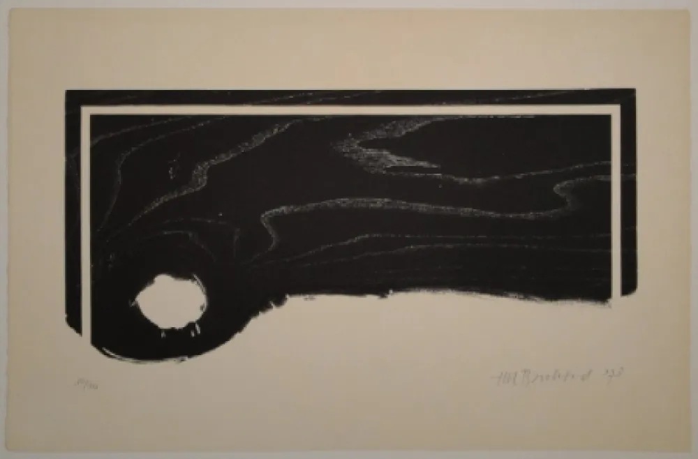 Xilogravura Bosshard - Untitled (Palette)