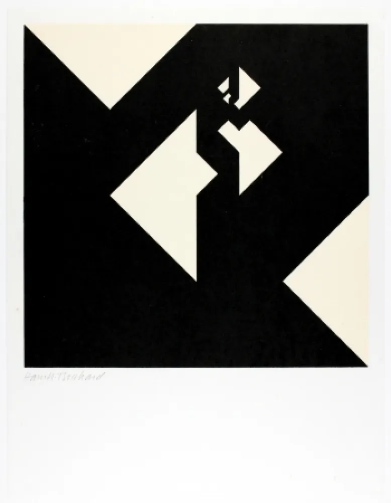 Xilogravura Bosshard - Variation 12