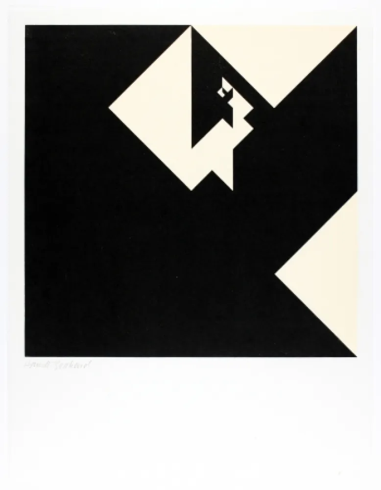 Xilogravura Bosshard - Variation 9