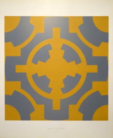 Serigrafia Bosshard - Zentralsymmetrische Architekturgrundrisse. 