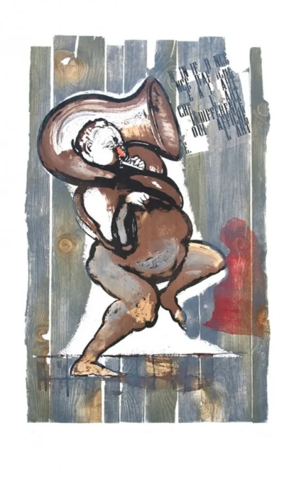 Gravura Botti  - L'indifférence de l'art