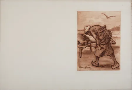 Gravura Boutet - Cancalaise (E), c. 1900