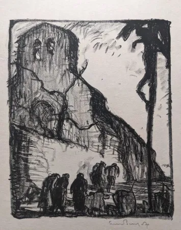 Livro Ilustrado Brangwyn - Les Campagnes Hallucinées