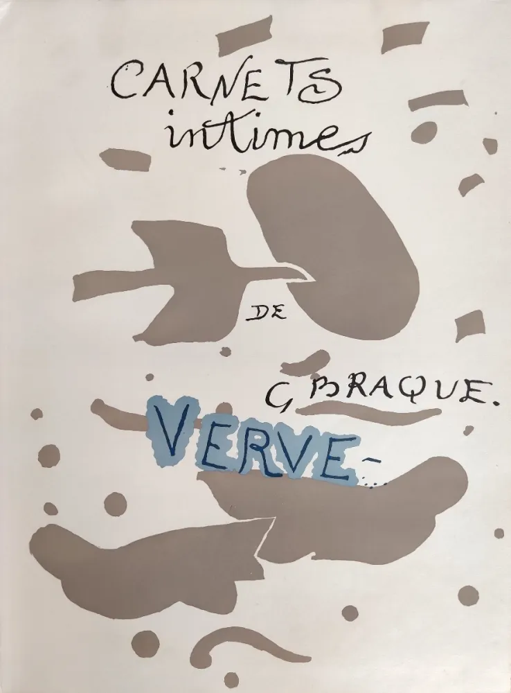 Litografia Braque (After) - Carnets intimes de Braque I