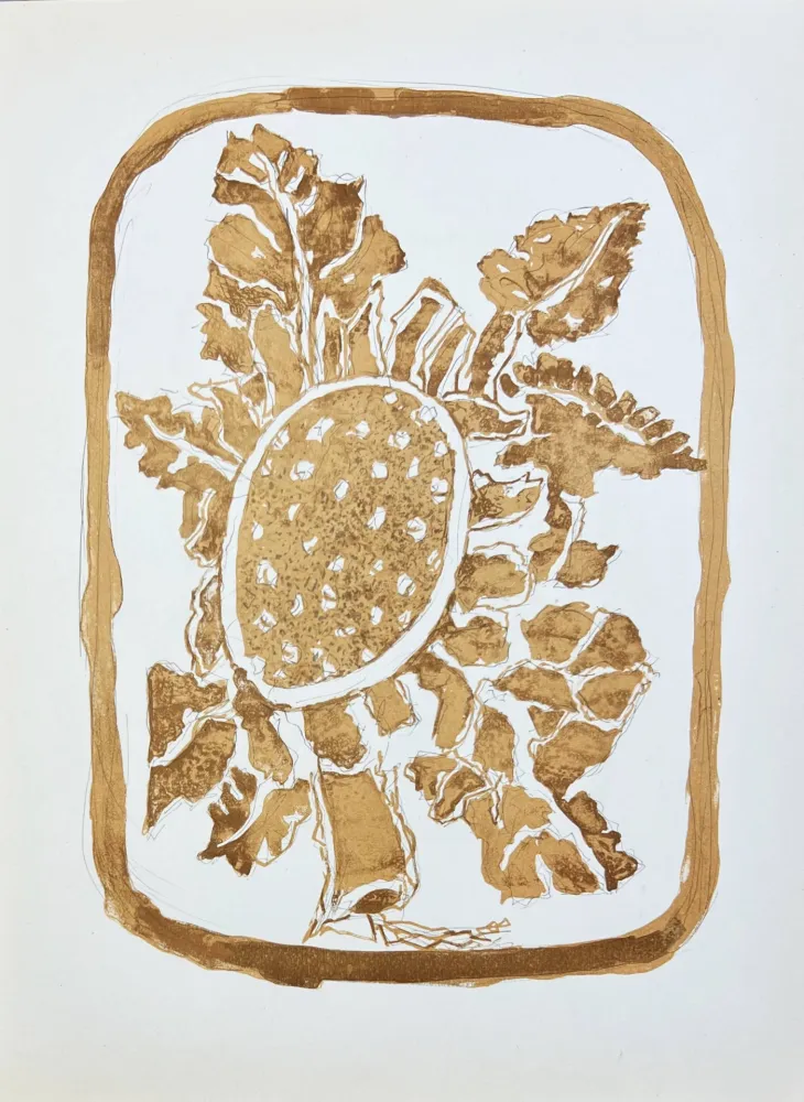 Litografia Braque (After) - Carnets intimes de Braque IX