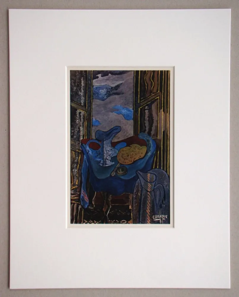 Heliogravura Braque (After) - La toilette devant la fenêtre, 1942