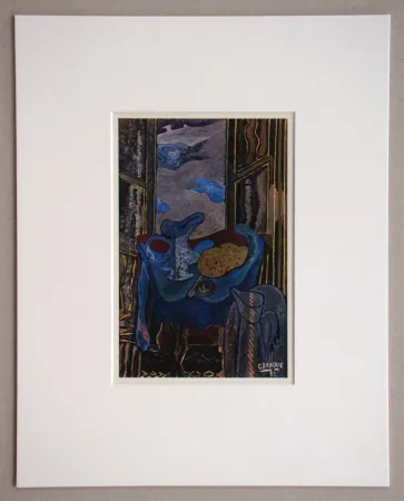 Heliogravura Braque (After) - La toilette devant la fenêtre, 1942