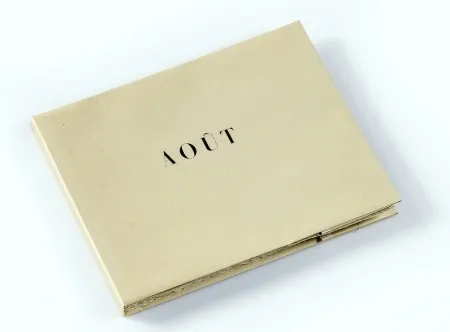 Livro Ilustrado Braque - Aout 