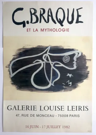Cartaz Braque - Braque et la Mythologie / Galerie Louise Leiris