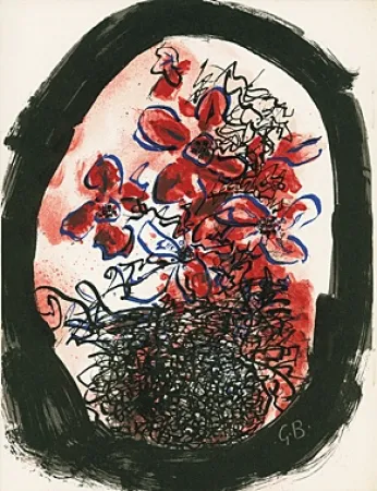 Livro Ilustrado Braque - Braque Lithographe