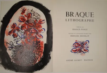 Livro Ilustrado Braque - Braque Lithographe