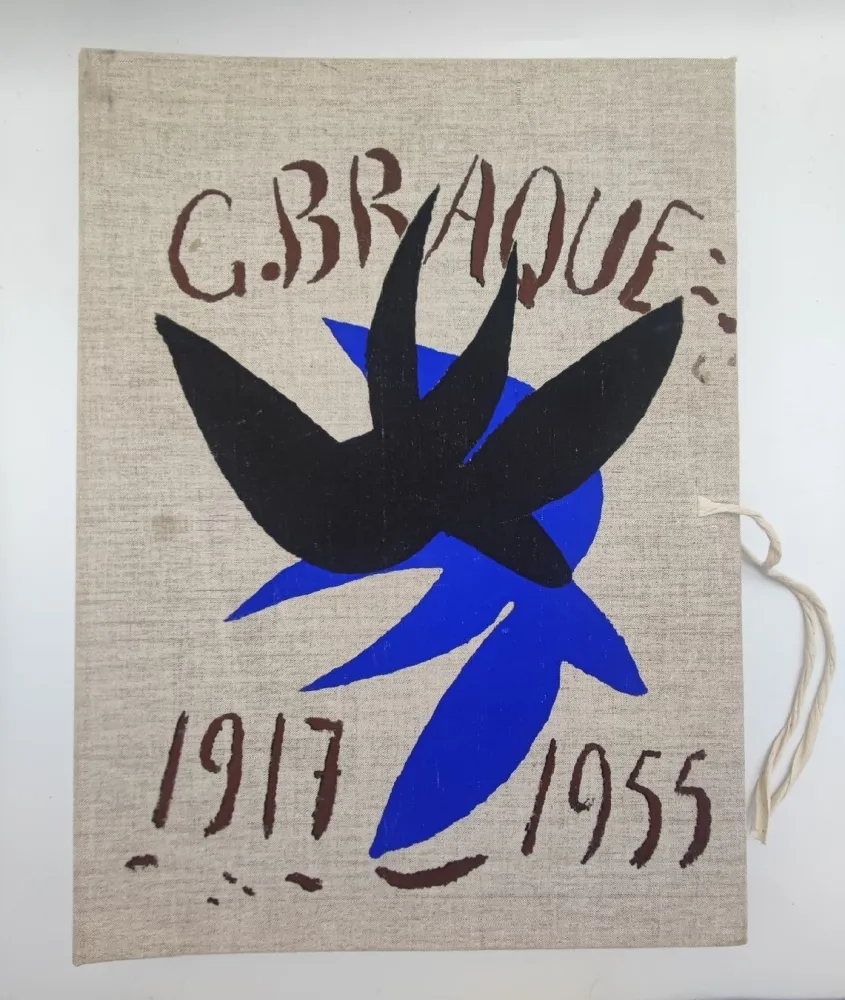 Livro Ilustrado Braque - Cahier de G. Braque. 