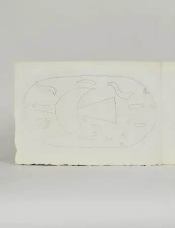 Gravura Braque - Chants de Milarepa