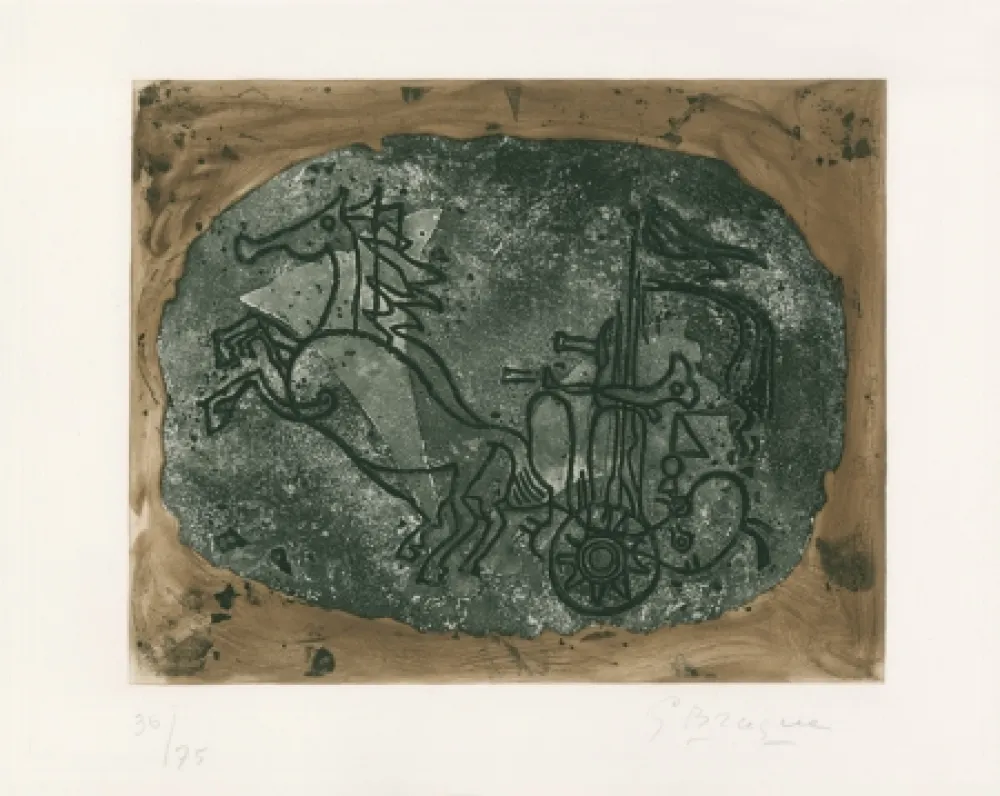 Água-Forte E Água-Tinta Braque - 