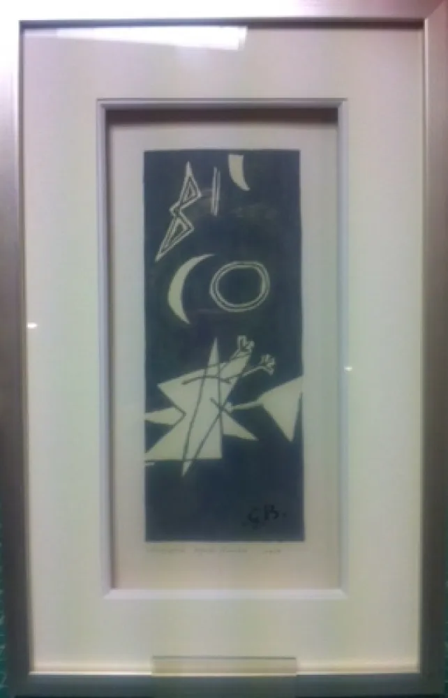 Litografia Braque - Ciel gris