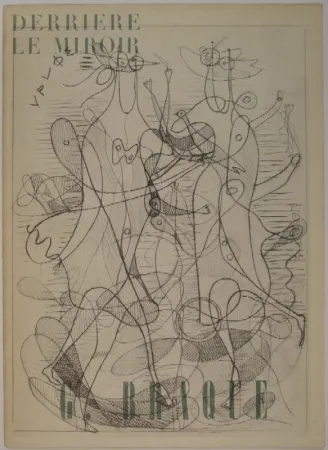 Livro Ilustrado Braque - DERRIÈRE LE MIROIR, Nos 71-72