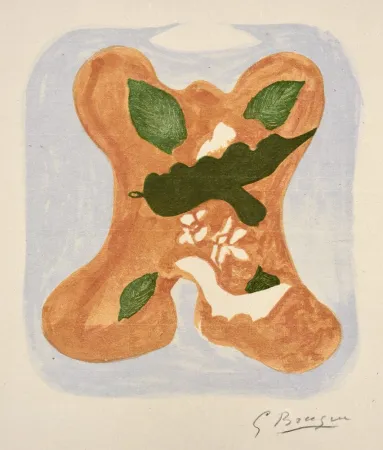 Litografia Braque - Descente aux enfers planche 2