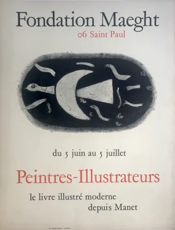 Cartaz Braque - Fondation Maeght