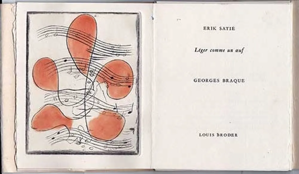 Livro Ilustrado Braque - Léger comme un oeuf