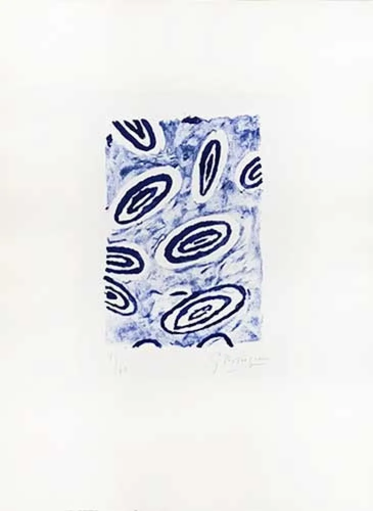 Litografia Braque - Les cibles