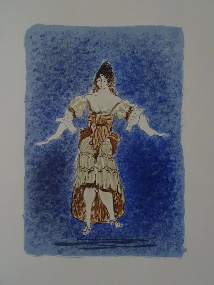 Litografia Braque - Les Facheux