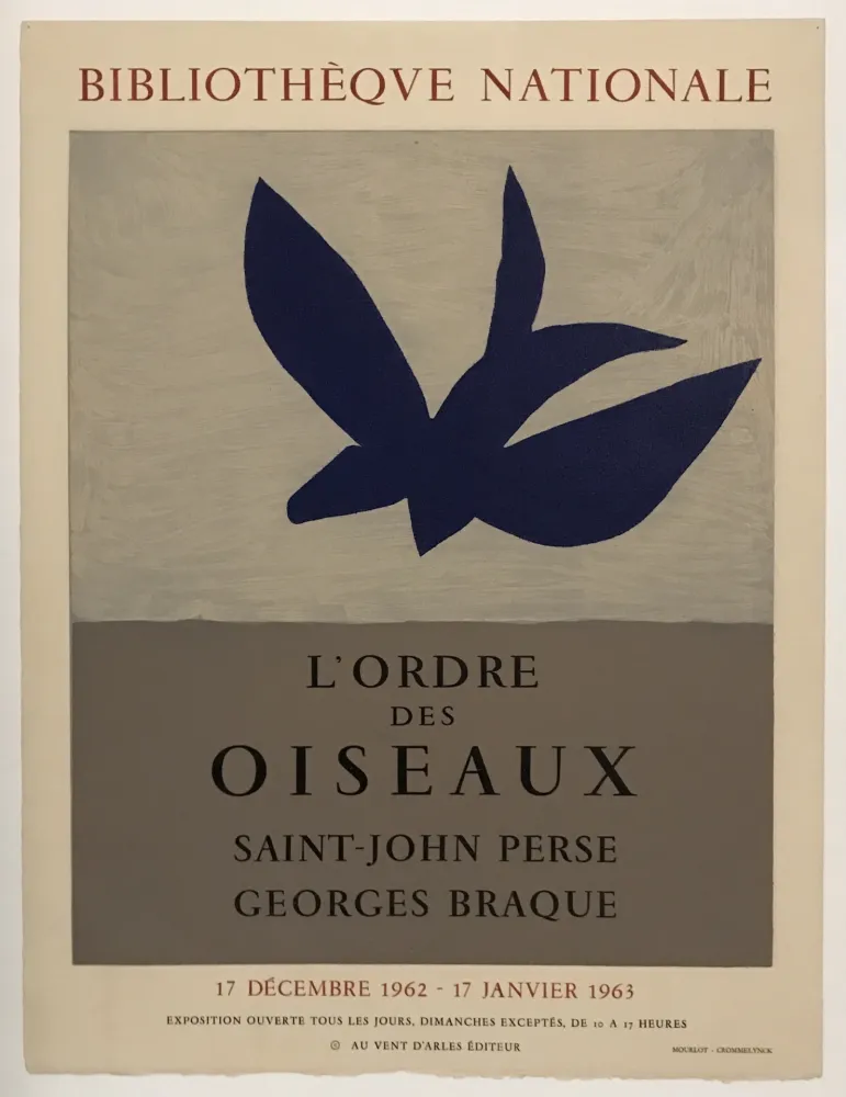 Gravura Braque - L'Ordre des Oiseaux