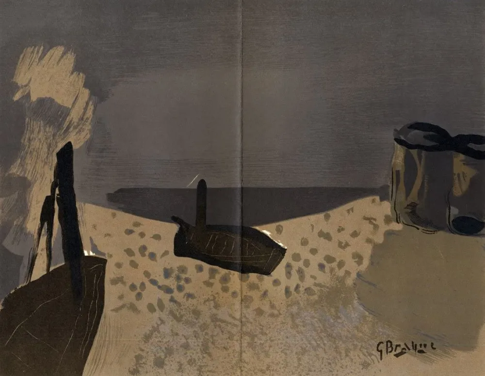 Litografia Braque - Marine