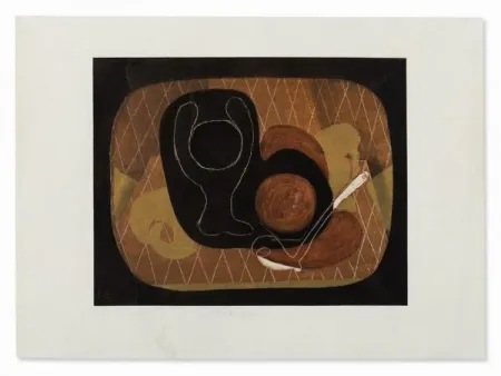 Estêncil Braque - NATURE MORTE, 1931-1933 