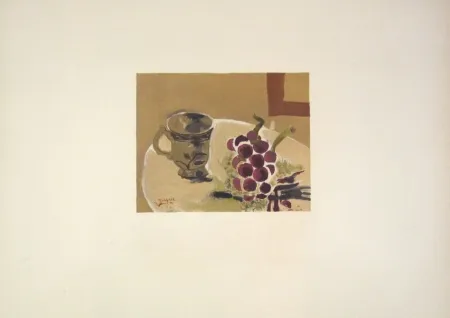 Litografia Braque - Nature morte
