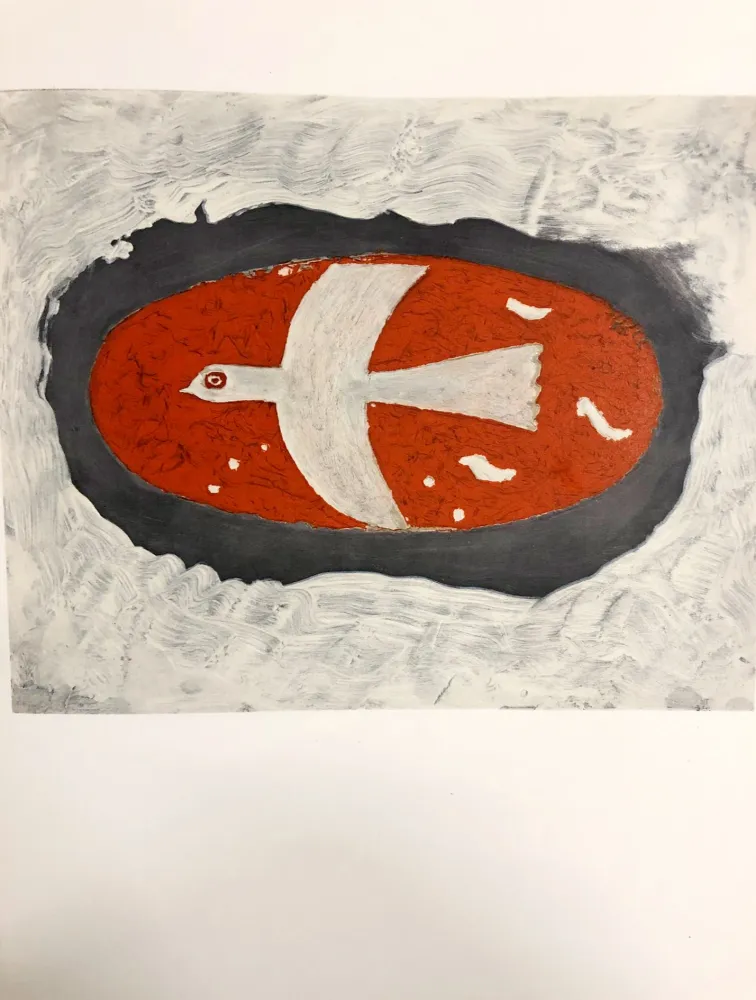 Litografia Braque - Oiseau