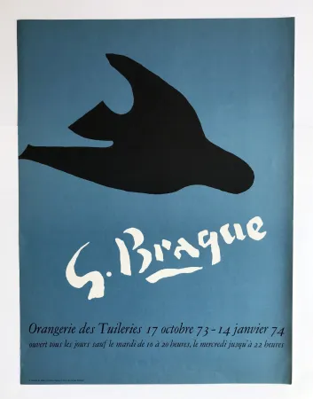 Cartaz Braque - Orangerie des Tuileries