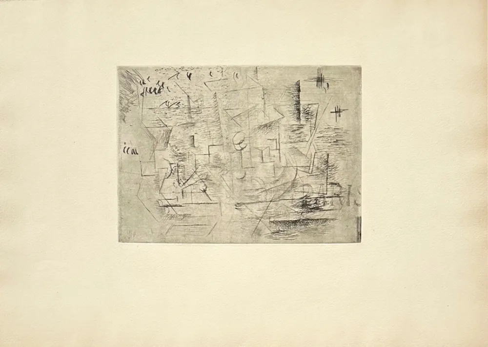 Gravura Braque - Paris