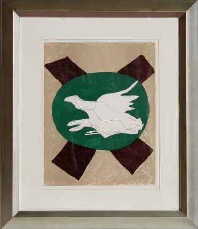 Litografia Braque -  San Lazarro et Ses Amis