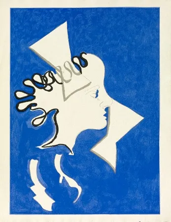 Xilogravura Braque - Si je mourrai là bas