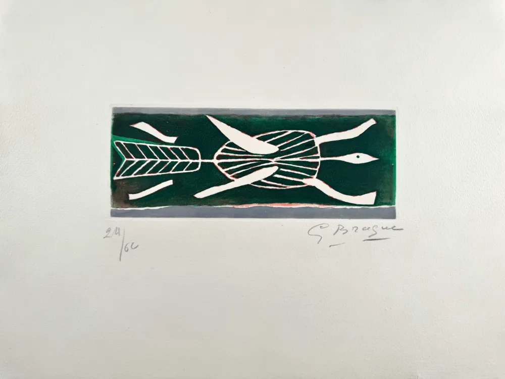 Água-Forte Braque -  Thalassa I 