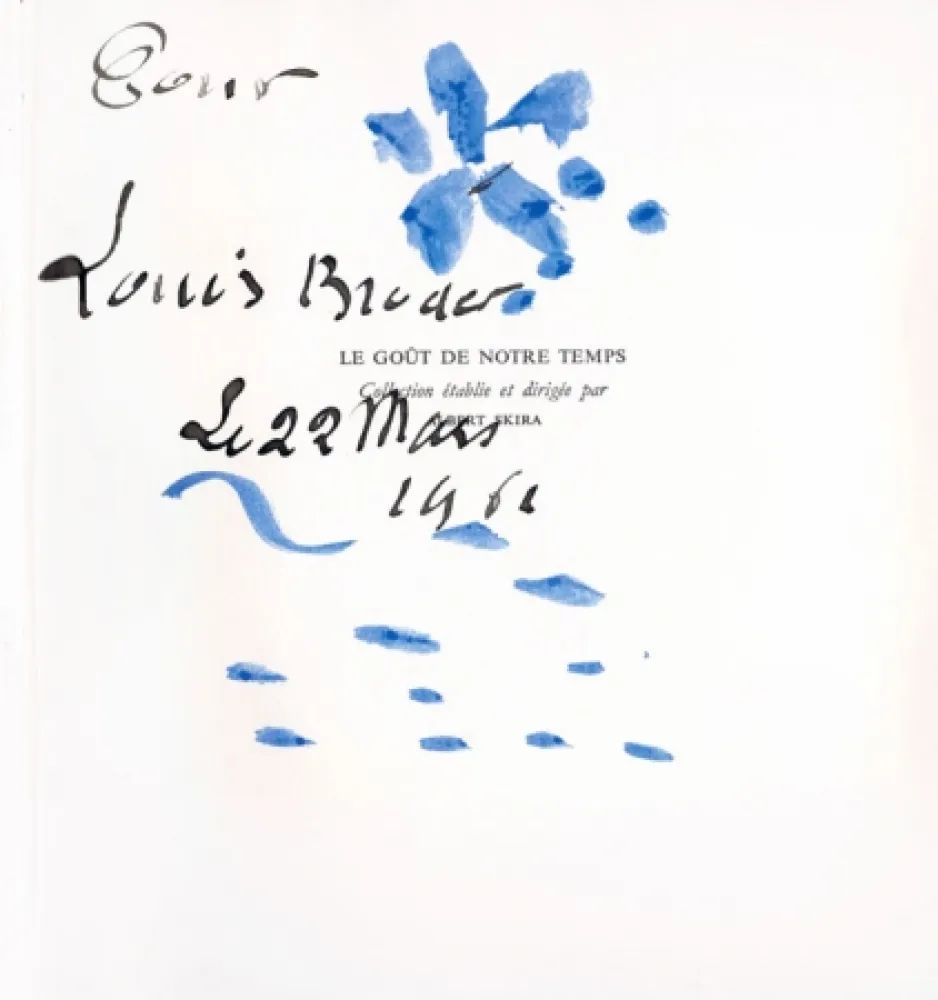 Sem Técnica Braque -  Untitled (Fleur Tombe), 1962