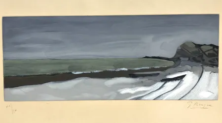 Água-Tinta Braque - Varengeville-sur-Mer. 1955.