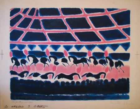 Litografia Brasilier - Untitled