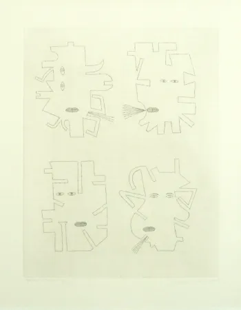 Gravura Brauner - Codex d'un visage