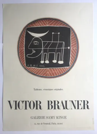 Cartaz Brauner - Galerie Samy Kinge