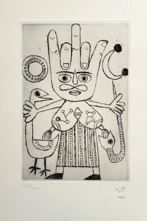 Água-Forte Brauner - Raziel