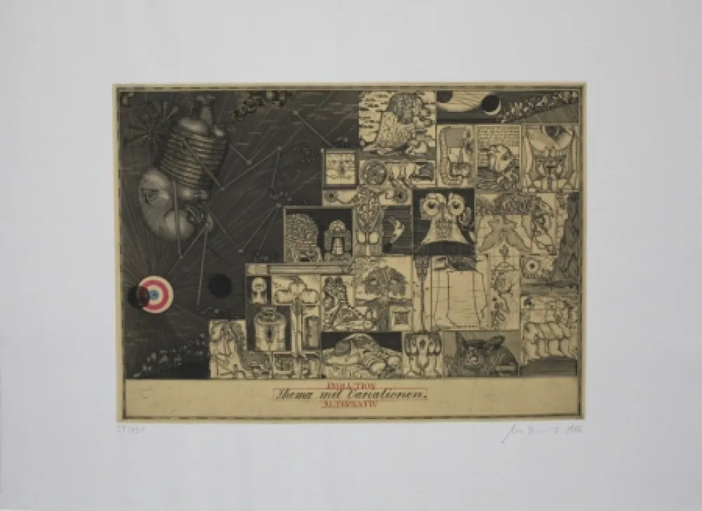 Água-Forte E Água-Tinta Bremer - Evolution Alternativ:  Thema mit Variationen