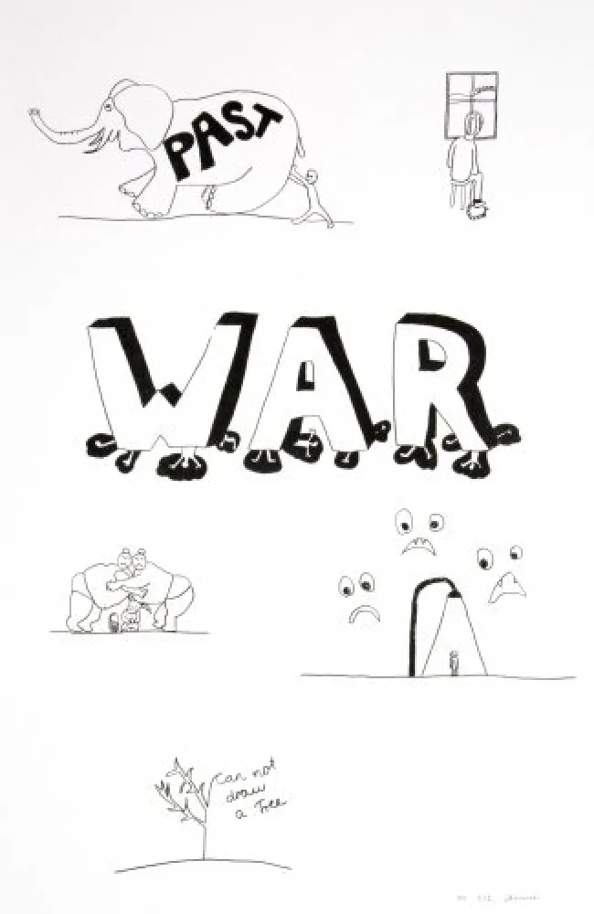 Litografia Breuning  - Random thoughts about life 4