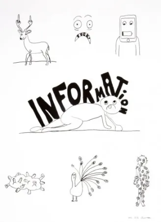 Litografia Breuning  - Random thoughts about life 6