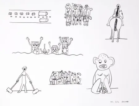 Litografia Breuning  - Random thoughts about life 9