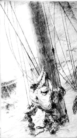 Água-Forte Briscoe - Clewlines and buntlines