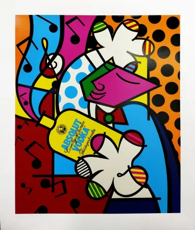 Serigrafia Britto - ABSOLUT BRITTO II